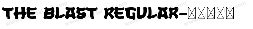 The Blast Regular字体转换